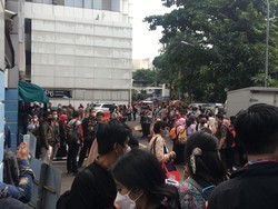 Gempa Guncang Jakarta, Pegawai Kemenhub Berpencaran ke Luar Gedung