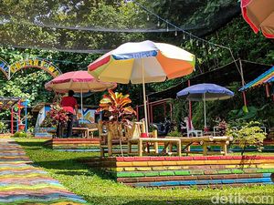 Potret Bekas Tambang Pasir yang Disulap Jadi Taman Cantik