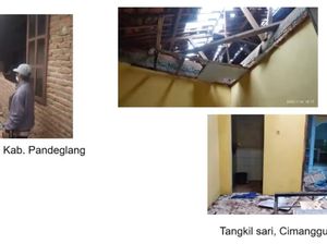 BMKG: Getaran Gempa M 6,6 Rusak Bangunan di Munjul-Cimanggu Pandeglang