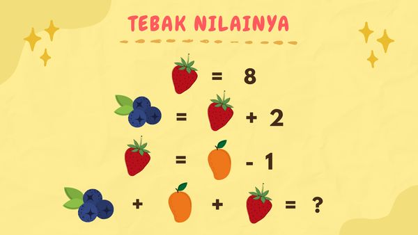 Teka-teki ini Cocok untuk Mengusir Kebosanan di Hari Libur, Yuk Coba!