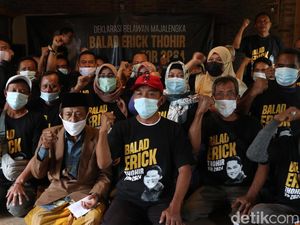 Relawan Majalengka Deklarasikan Erick Thohir Jadi Capres 2024