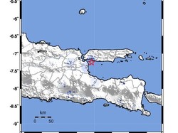Gempa M 4.1 Bangkalan Terasa hingga Surabaya Tak Berpotensi Tsunami