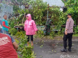 Hujan Es Terjang Trucuk Klaten