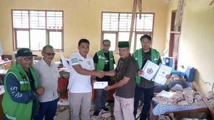 Kader PPP Bangun Posko Bantuan untuk Korban Gempa Banten