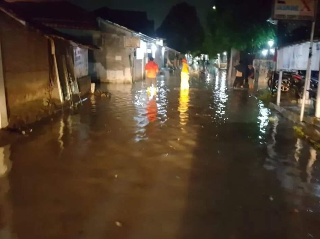 4 Kelurahan di Cilegon Dilanda Banjir Usai Diguyur Hujan Semalaman