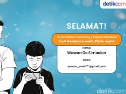 Kabar Gembira! Ini Pemenang Hadiah Handphone untuk Anak Pertama