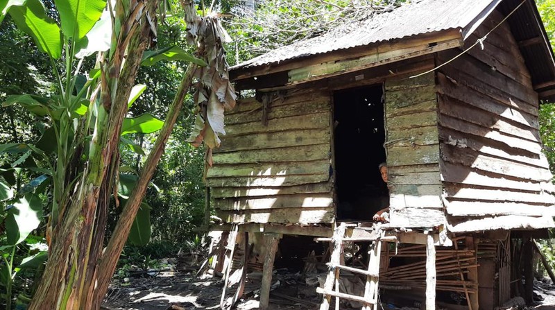 Sedihnya Mak Unah, Tinggal di Rumah Reyot Menyatu dengan Kandang Ayam