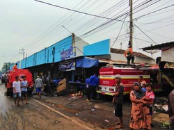 Pasar Bajulmati Banyuwangi Terbakar