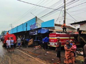 Pasar Bajulmati Banyuwangi Terbakar Pasar Bajulmati Banyuwangi Terbakar