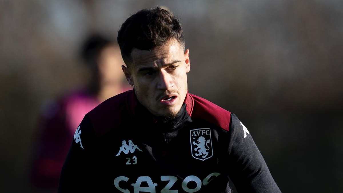 Coutinho saat berlatih bersama Aston Villa (Foto: Dok. Aston Villa)