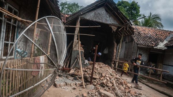 Terkini! 1.231 Rumah di Banten Rusak Usai Gempa