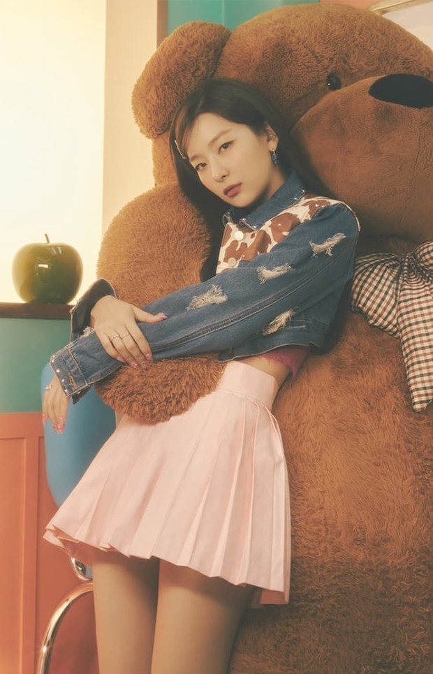 Sheet mask rahasia cantik Seulgi/Foto: Instagram.com/redvelvet.smtown Sheet mask rahasia cantik Seulgi