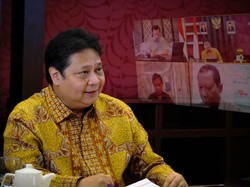 Airlangga Jabarkan Upaya Pemerintah Kendalikan Omicron dan Program PEN