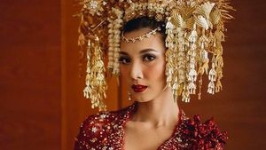 7 Inspirasi Kebaya Pernikahan Artis Karya Perancang Indonesia