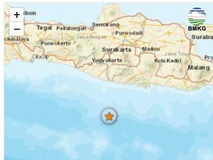Warga Pacitan Tak Rasakan Gempa M 4.5