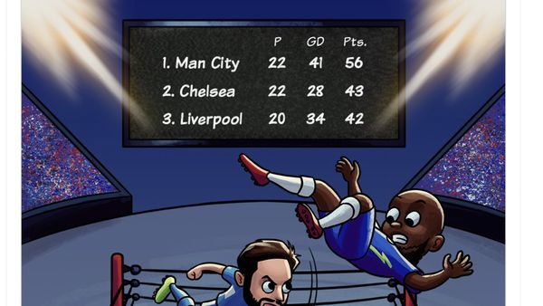 Meme Chelsea Terkapar Dilibas City, Lukaku Bikin Emosi