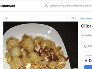 Netizen Heran OpenSea Buat Jualan NFT Cilor Sampai Lemari