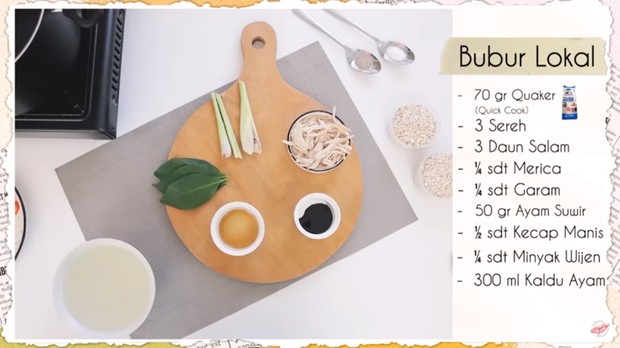 resep oatmeal bubur lokal biasa kamu coba untuk variasi menu dengan bahan dasar oatmeal