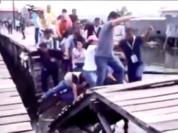 Video Jembatan Ambruk Disebut di Samarinda, Faktanya Bukan di Indonesia