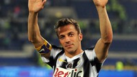Rekor penampilan terbanyak di Juventus dipegang oleh Alessandro Del Piero dengan 705 caps (Getty Images)