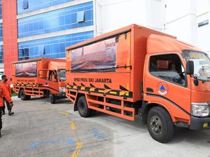 DKI Kirim 9 Truk Logistik-75 Personel Bantu Korban Gempa Banten