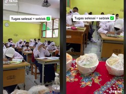 Inspiratif! Guru Ini Borong Seblak Demi Memotivasi Muridnya Belajar