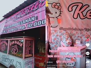 Gemas! Kedai Makan di Bandung Ini Bertema Hello Kitty