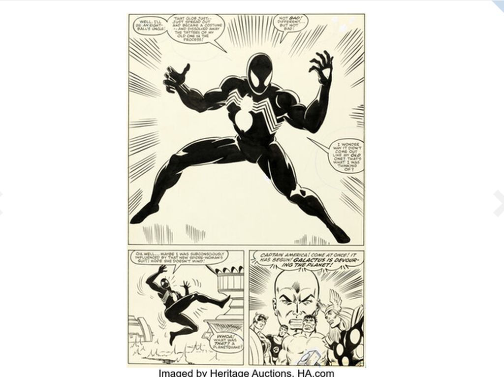Cetak Rekor! Halaman Komik Spider-Man Laku Rp 48 Miliar Cetak Rekor! Halaman Komik Spider-Man Laku Rp 48 Miliar