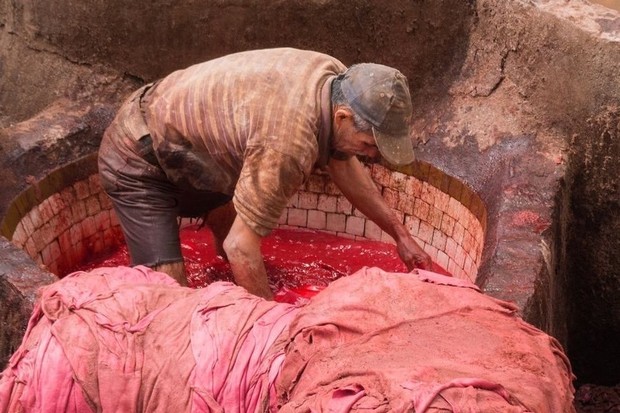 Limbah Pewarna Tekstil yang Membahayakan/Foto: flickr.com Limbah Pewarna Tekstil yang Membahayakan/Foto: flickr.com