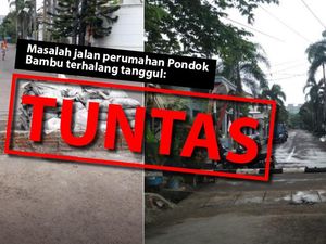 Before-After Pembongkaran Tanggul Halangi Jalan di Pondok Bambu Before-After Pembongkaran Tanggul Halangi Jalan di Pondok Bambu