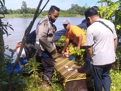 Kapal Bawa Jenazah Tenggelam Usai Tabrak Kayu di Sungai Mahakam