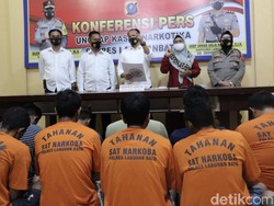 Polisi Tangkap 16 Orang Terkait Narkoba di Sumut, 72 Gram Sabu Disita