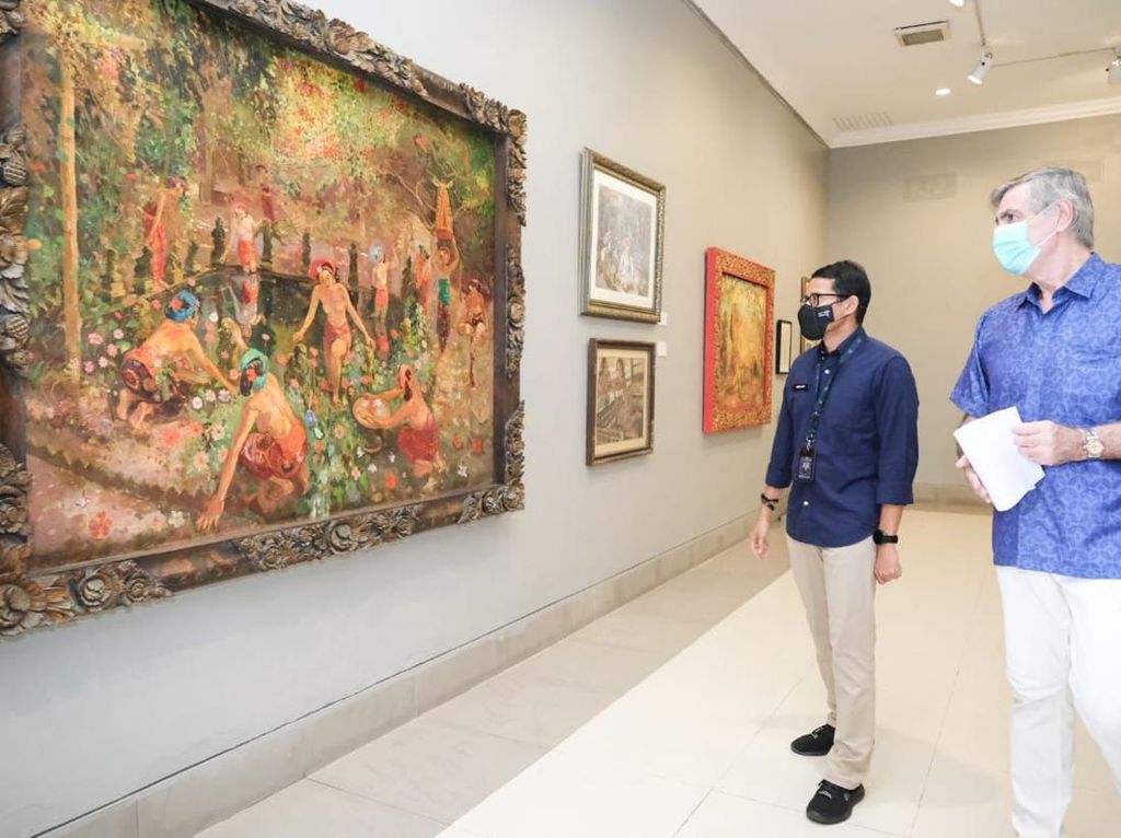Foto: Museum Pasifika Bali Direkomendasikan Sandiaga Jadi Venue Side G20 Foto: Museum Pasifika Bali Direkomendasikan Sandiaga Jadi Venue Side G20