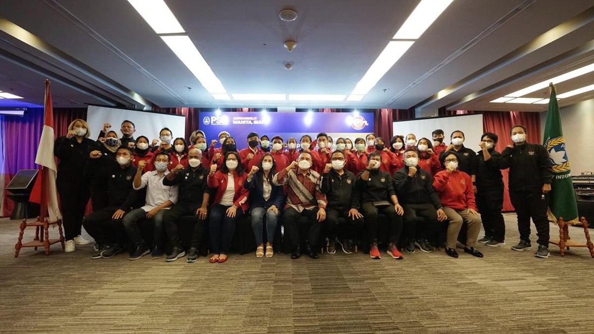 TImnas Indonesia Wanita membawa amunisi 22 pemain ke India. (Foto: dok.PSSI)