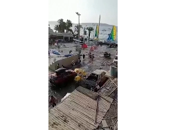 Gelombang Tsunami Tonga Sampai ke Peru, Pelabuhan Banjir
