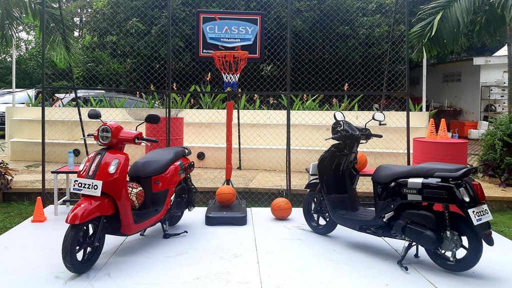 Wujud Asli Yamaha Fazzio Hybrid Connected, Skuter Retro Modern Rp 21 Jutaan Wujud Asli Yamaha Fazzio Hybrid Connected, Skuter Retro Modern Rp 21 Jutaan