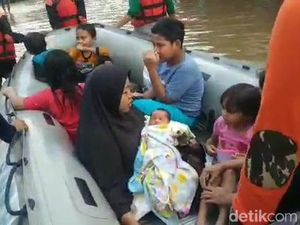 Penampakan Banjir Rendam 13 Desa di Pasuruan