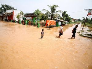 Belasan Desa di Kabupaten Pasuruan Kebanjiran