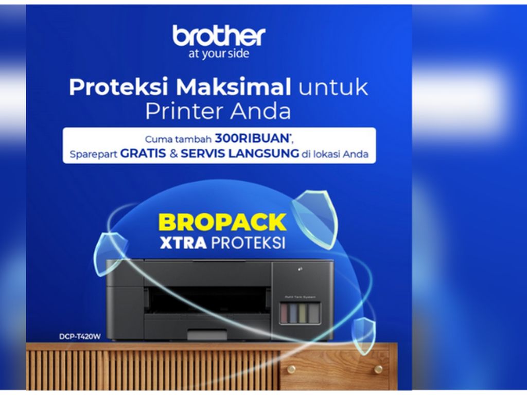 Dilengkapi Bropack Xtra Proteksi, 6 Printer Ini Cocok untuk WFO & WFH
