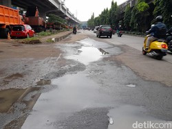 Demi Bebas Genangan, Kelurahan Harap Bina Marga Perbaiki Jl DI Panjaitan