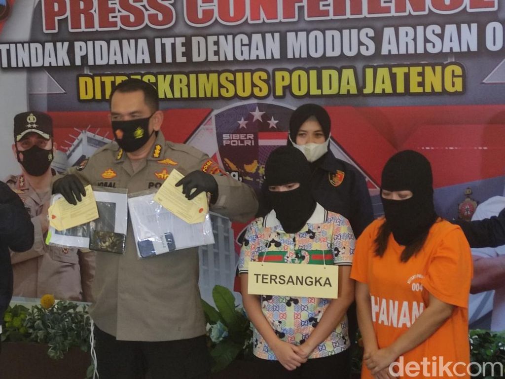 2 Wanita Ditangkap Polda Jateng Terkait Arisan Bodong, Kerugian Rp 4 M