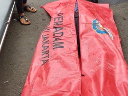 Truk Muatan Es Batu Tabrak Pohon di Lenteng Agung Jaksel, Sopir Tewas