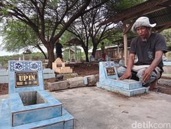 Kisah Pilu Melekat pada Makam Upin & Ipin di Palu