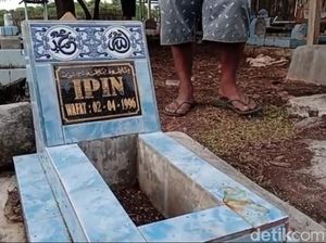 Cerita Pilu di Balik Makam Mendiang Upin & Ipin di Palu Sulteng