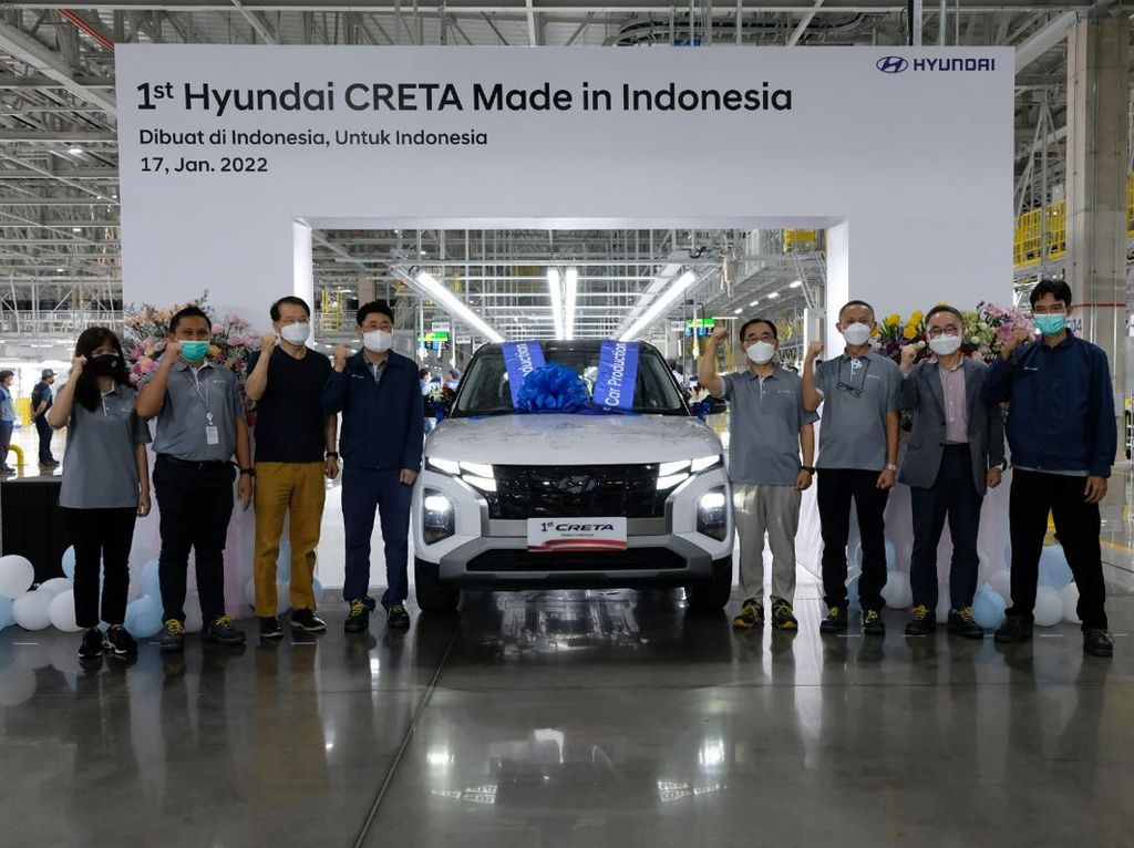Resmi! Pabrik Hyundai Indonesia Mulai Ngebul Produksi Creta