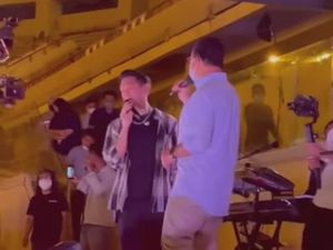 Usai Puji Nidji, Anies Kini Nonton Afgan Manggung di JIS