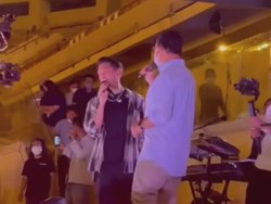 Usai Puji Nidji, Anies Kini Nonton Afgan Manggung di JIS