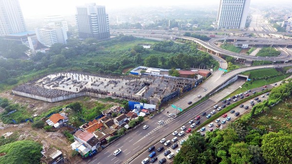 Apartemen 45 Antasari mangkrak