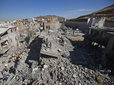 Balas Serangan Houthi, Drone Arab Saudi Gempur Yaman