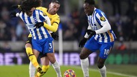 Sementara Brighton di posisi sembilan dengan 29 poin dari 21 pertandingan. 
